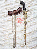 Keris Jawa Naga Kinatah Lok 7
